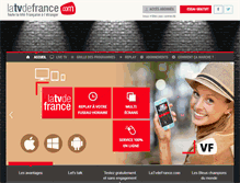 Tablet Screenshot of latvdefrance.com